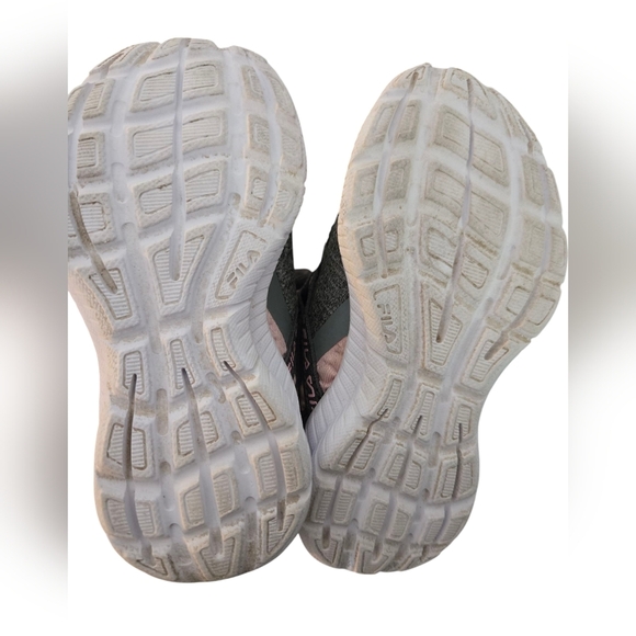 Fila Kid's Grey And Pink Sneakers 6C - Picture 5 of 5